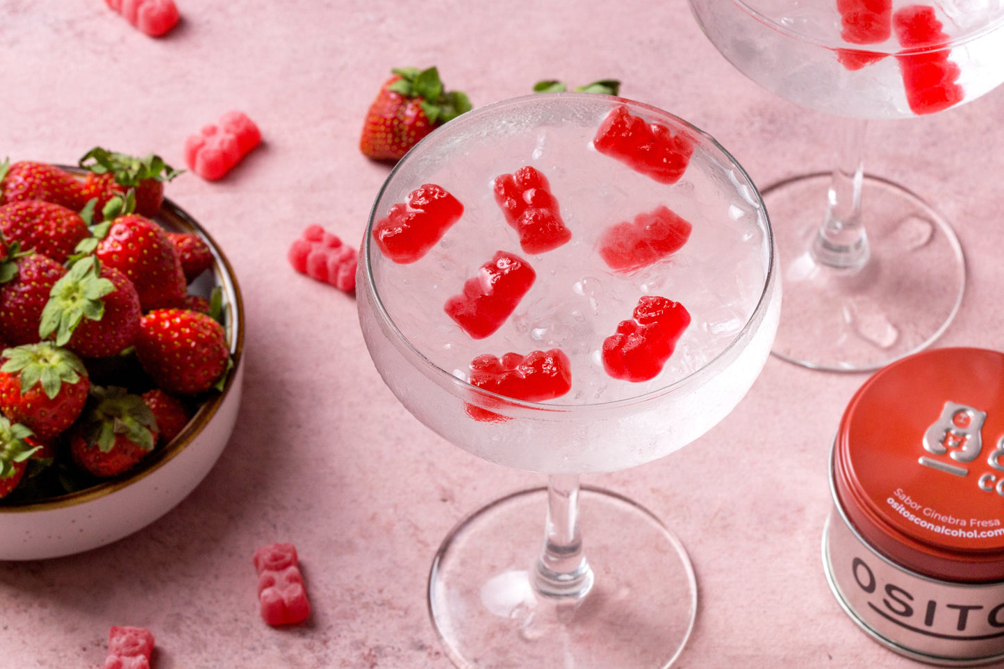 Bolsa Gin Tonic de Fresa 🍓🍓🍓