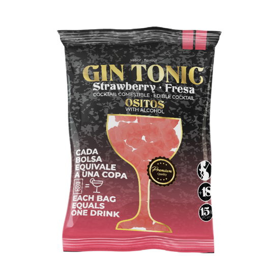 Bolsa Gin Tonic de Fresa 🍓🍓🍓