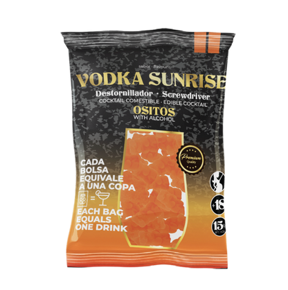 Bolsa Vodka Sunrise 🍊🍊🍊