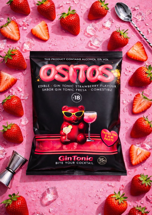 Bolsa Gin Tonic de Fresa 🍓🍓🍓
